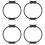 Pilates Ring Magic Circle Strength Yoga Tool-Black 1