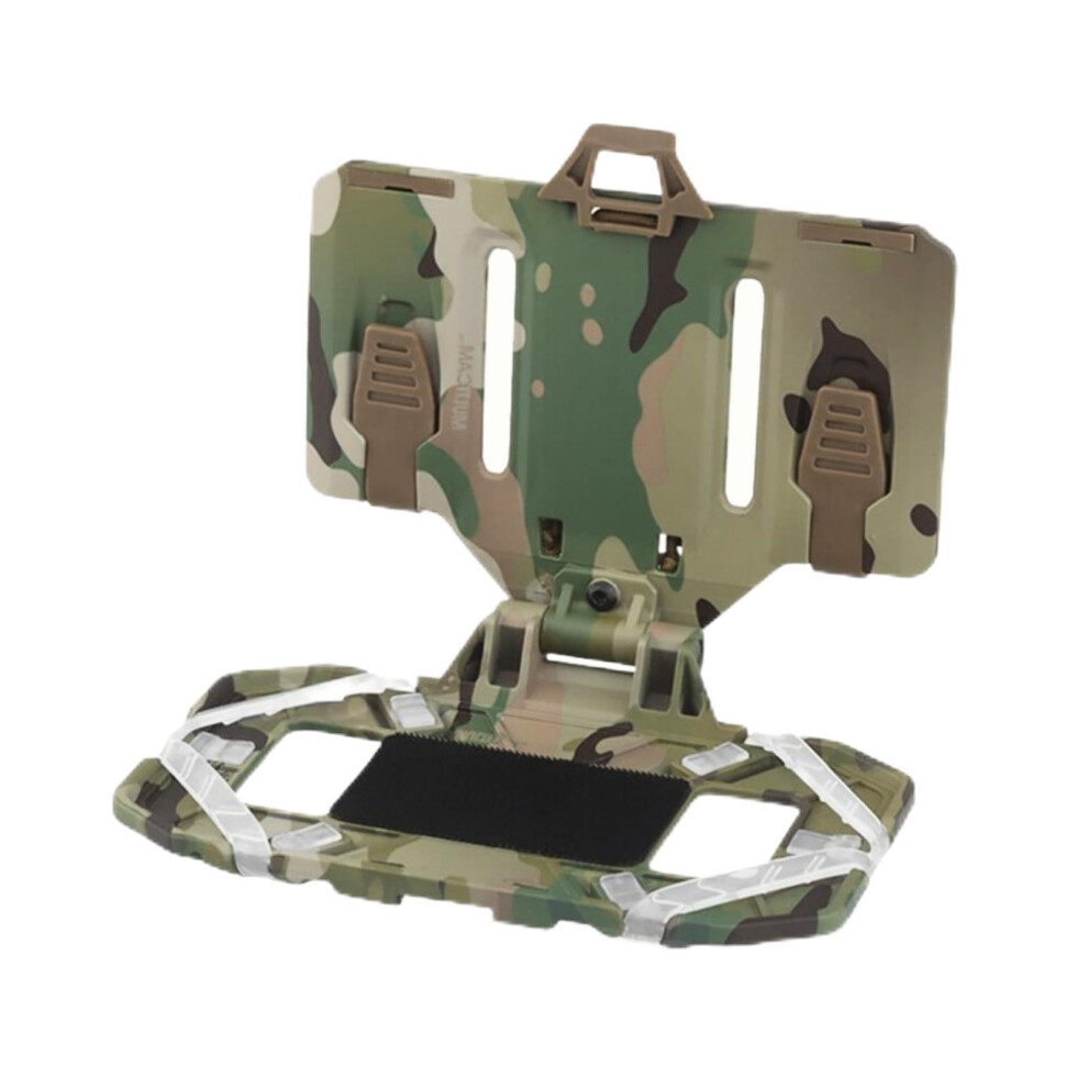 Tactical Plate Carrier Molle Phone Carrier Vest Attachments, Outdoor Universal Foldable Phone Chest Holder 354398667803