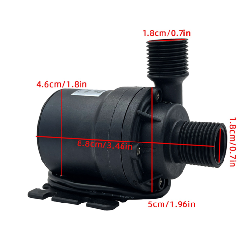 1000L/H 8M 12V Φορητή Υποβρύχια Αντλία Νερού με Κινητήρα χωρίς Ψήκτρες 2