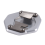 Fotpute til sidestativforlengelse for TUAREG 660 21-22 (sølv) 3