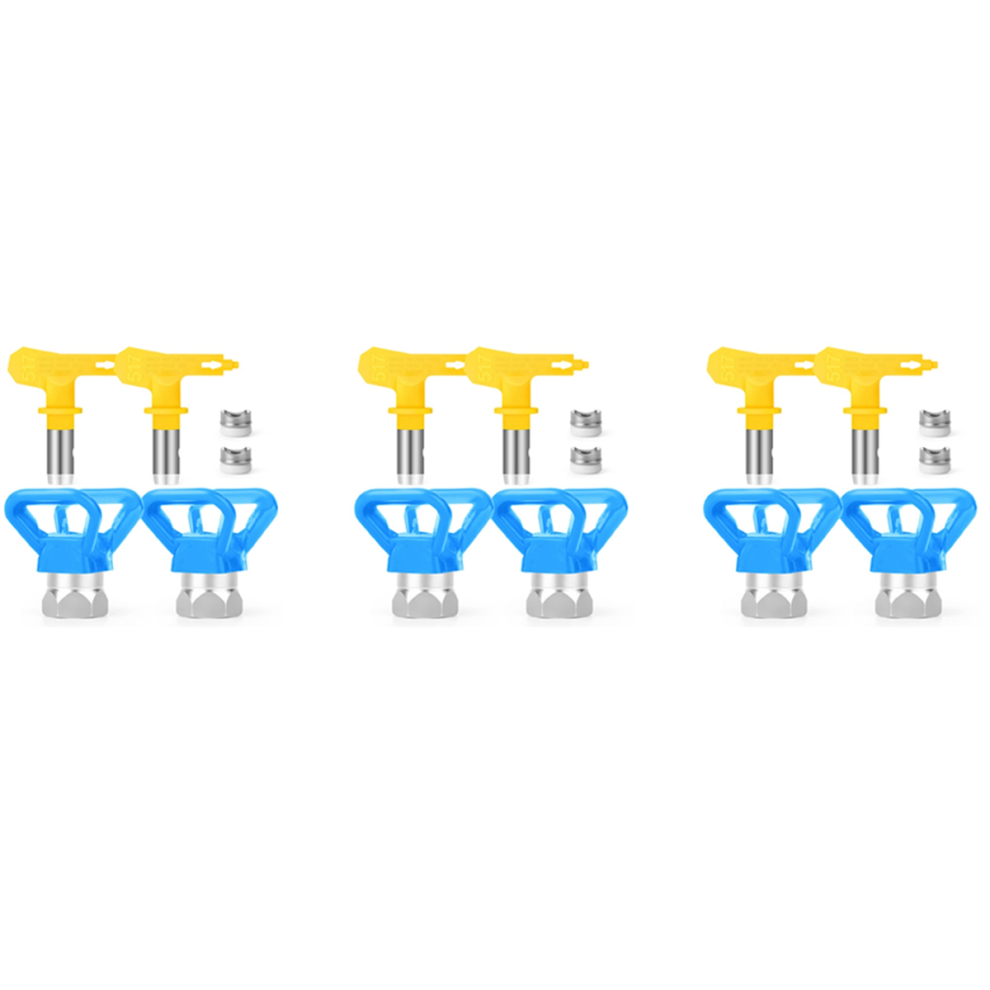 4-Teiliges Airless-FarbdüSen-Set, Umkehrbare Spitzen-image