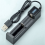 Batteriladdare USB 1-plats Universal snabbladdning för 18650 26650 4