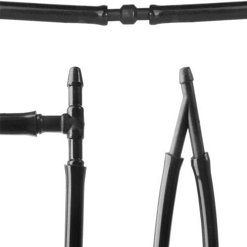 Universele 2M ruitensproeierslang met connector 2