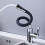 Kitchen Faucet Chrome Black High Arc Kitchen Sink Faucet Deck Mounted 2