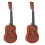 Guitarra acústica de 25 polegadas Basswood com 6 cordas e cordas de palheta 3