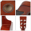 Guitarra acústica de 25 polegadas Basswood com 6 cordas e cordas de palheta 2