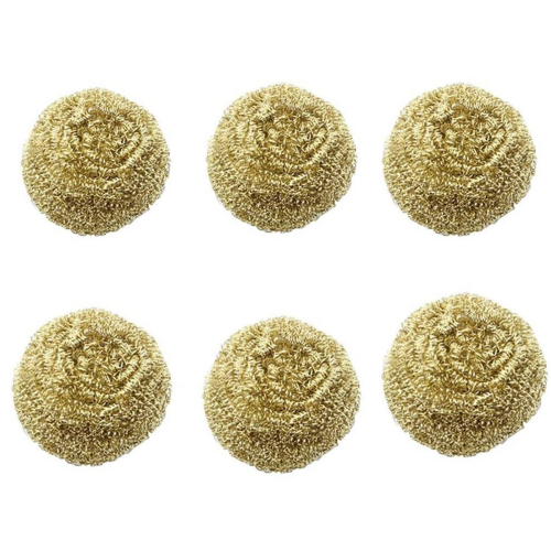 6 Packs Solder Tip Cleaning Brass Wire for Soldering Station 1