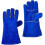 400 Welding Gloves Lined Leather- Blue 5