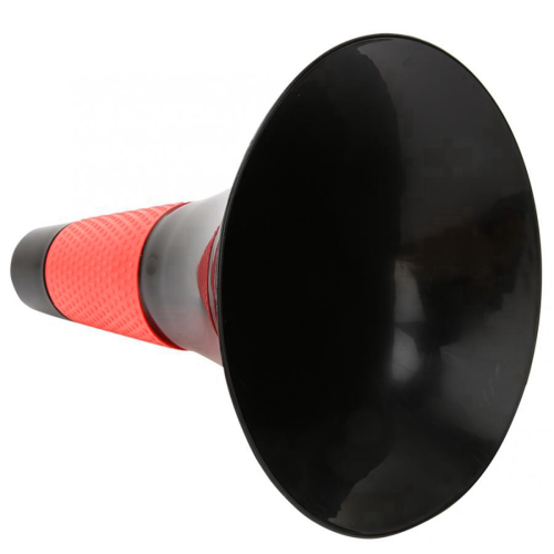 Football Training Cone Soccer Barrier Training Logo Black and Red 1