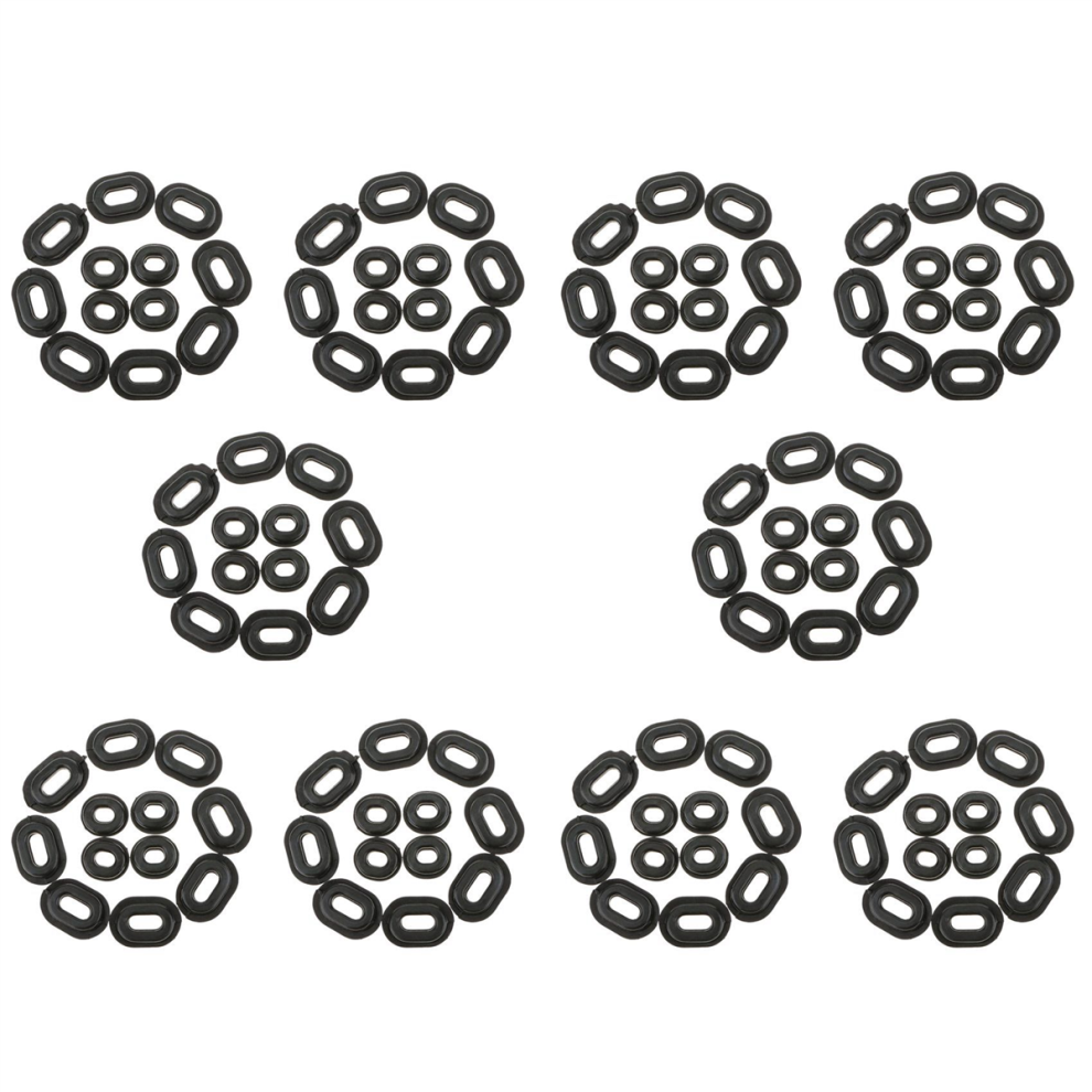 Photos - Other for Repair Markenlos 12Pcs Motorcycle Rubber Side Cover Grommets Gasket Fairings for CG125 