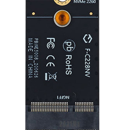 Draadloze M.2 A+E-sleutelsleuf naar M.2 M-sleutel wifi-Bluetooth-adapter 1