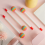 14 bețe de tobă Lollipop, din plastic pentru copii 3