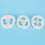 4-6Cm Wide 50Pcs/Lot Natural Loofah Diy Customize Soap Tools 2