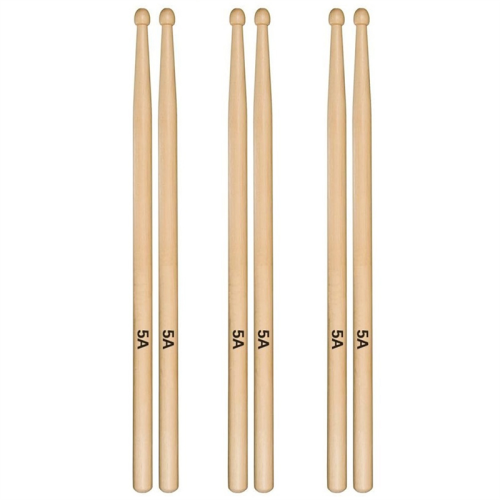 12 ζευγάρια 5A Drum Sticks, Ξύλινα Sticks για Ενήλικες, Παιδιά & Αρχάριους 2