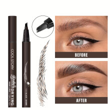 (103#BLACK BROWN) 3D Wild Eyebrow Pencil - Waterproof, Quick-Dry, Long-Lasting Brow Shaping for a Natural, Voluminous Look,Dermatologist Test