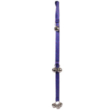 26' Long and 1' Wide with 6 Bells Neon Leopard Ding Dog Bell Potty Training System