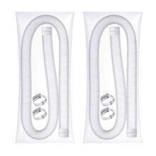 11/2Inch Pool Hoses for Above Ground Pools with Clamps  1.5' Diameter Replacement