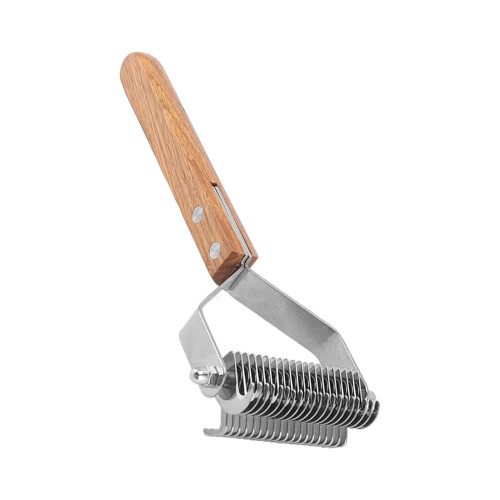 Deshedding Dog Brush, Cat Matted Fur Remover Double Sided Undercoat Rake 1