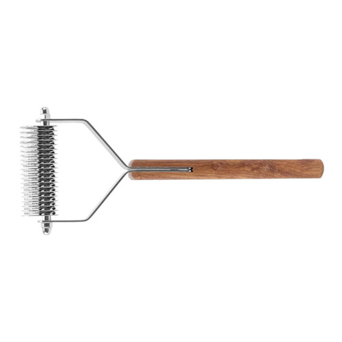 Deshedding Dog Brush, Cat Matted Fur Remover Double Sided Undercoat Rake