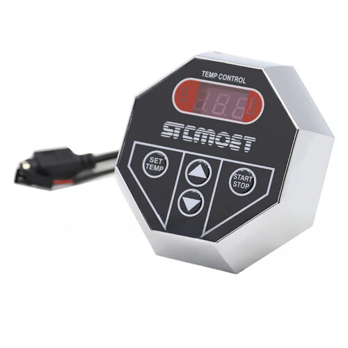 Sauna Steam Engine Controller Bathroom Steam Generator Steam Room Wet Steam Machine Temperature Controller Accessories(ST135 Controller)