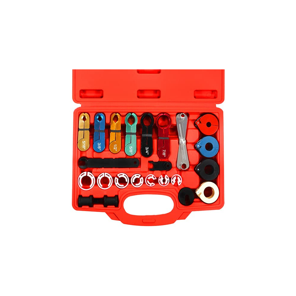 Fuel Line Disconnect Tool Set Master Quick Disconnect Tool For Ac Fuel Line System, Red 354398671756