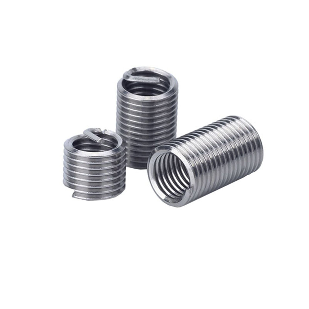 5-10Pcs M12/M14/M16 Stainless Steel Fine Wire Thread Insert Sleeve, Screw Bushing Helical Wire Thread Repair Refï¼Rwx 354398672739