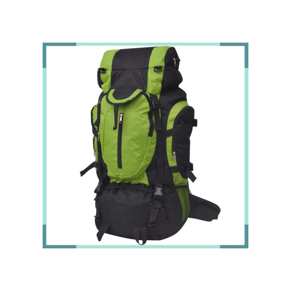 Zaino Da Trekking Ashata Xxl 75L Nero E Verde - FHE91104-image
