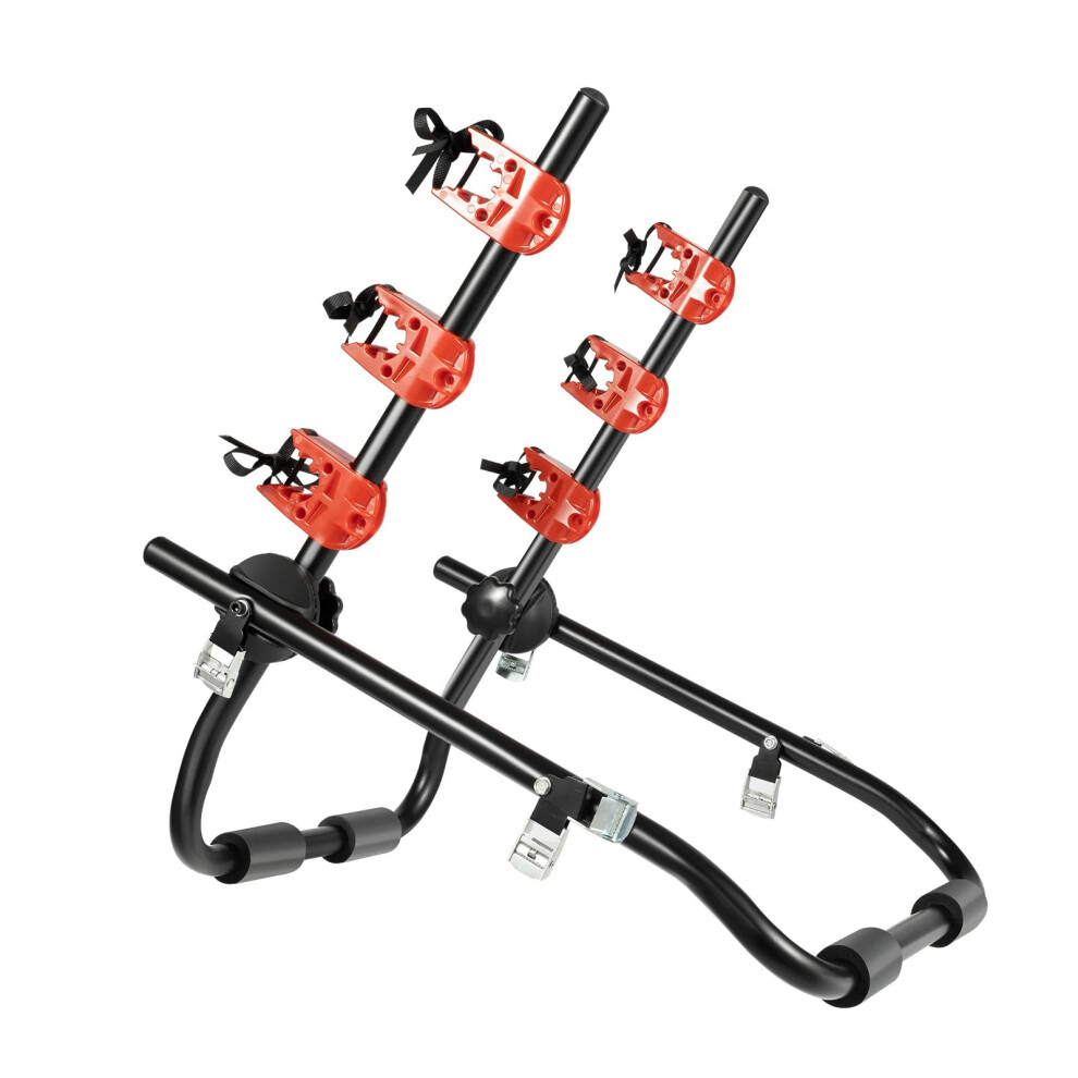 3 Bike Trunk Mount Rack Bike Rack F Car Trunk Mount SUV Trunk Mount Sedan Hatchback Minivan
