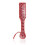 Leather Paddles Diamond Stripe Couple Game (Color : Red) 1