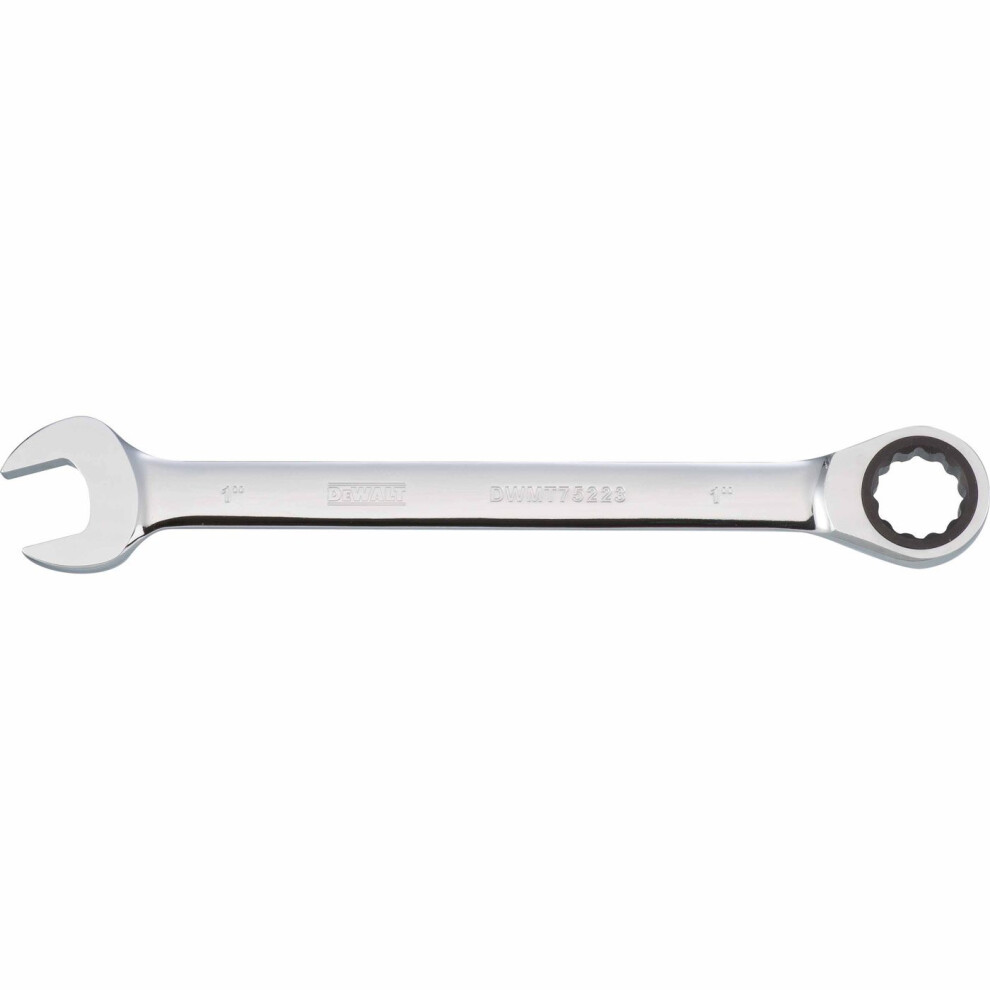 Dwmt75223osp Ratcheting Comb Wrench 1In Sae 354398674689