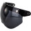 Universal Motorcycles Retro PilotStyle Standard 3 SnapButton Visors Flip Up Down Open Face Helmet Wind Shield T 4