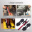 Brake Caliper Compression Tool, Caliper Piston Compressor Tool with 2 PCS Steel Plates 4