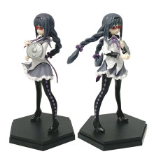 Madoka Magi Puella Magica Akemi Homura With Glasses Action Desktop Figure Model