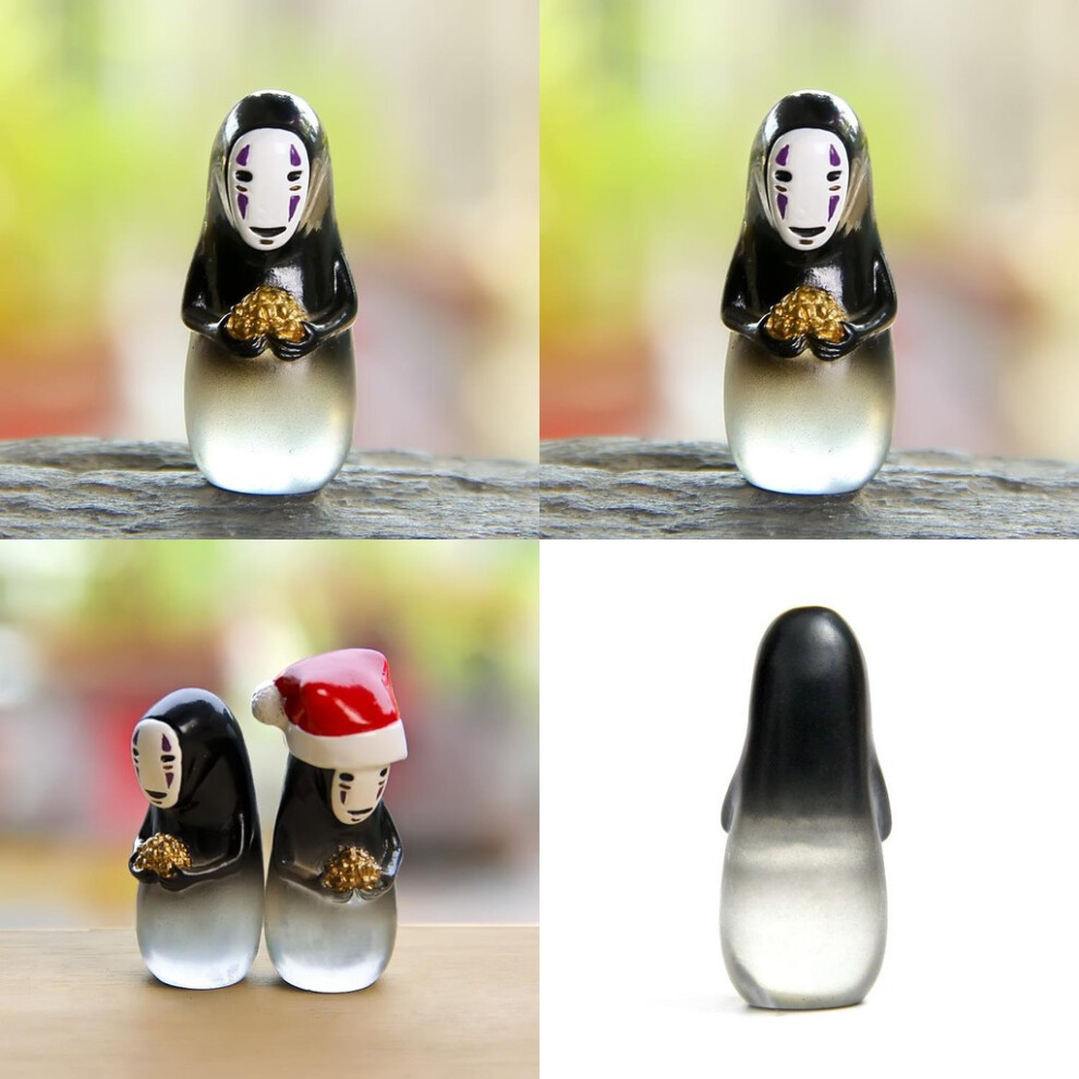 Cartoon Gold Cute No Face Man Imitation Glass Model Ornament For Decor Desktop-image-OPC-PHYXKBH-NEW