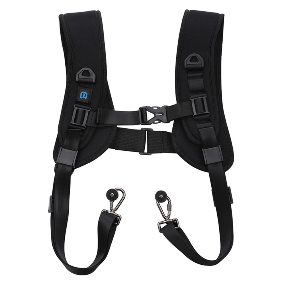Double Shoulder Harness Quick Release Soft Pad Decompression Foam Strap Belt For Slr Dslr Digital Cameras Refï¼Jbi 354398677147