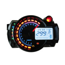 Motorcycle Odometer Motorcycle Digital Speedometer Odometer Universal Digital Odometer Speedometer Meter Instrument Adjustable