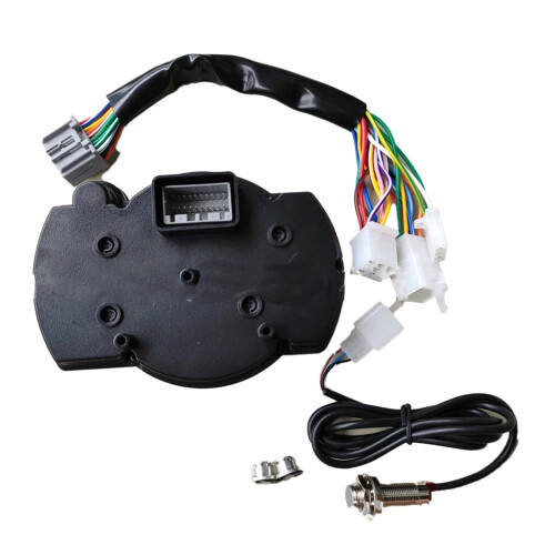 Motorcycle Odometer Motorcycle Digital Speedometer Odometer Universal Digital Odometer Speedometer Meter Instrument Adjustable 2
