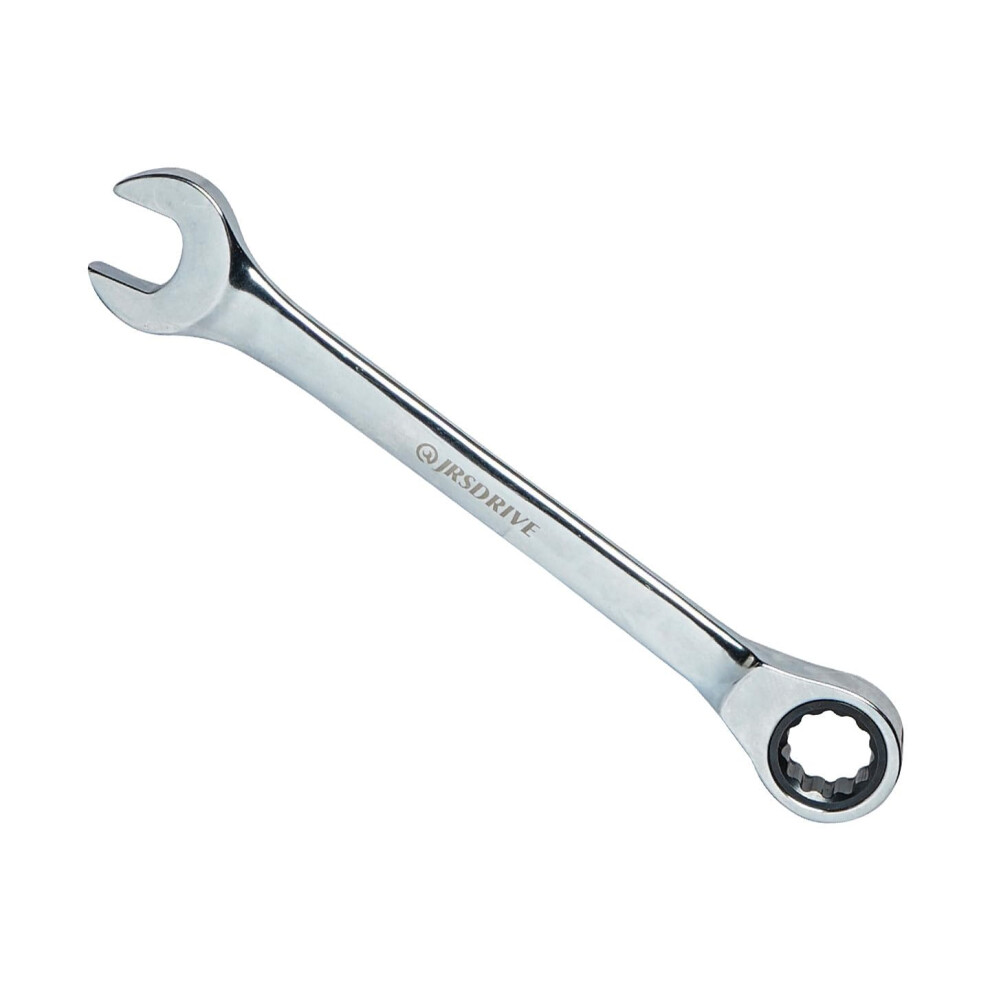1 Pcs Ratchet Wrench Chrome Vanadium Steel 72 Teeth Ratcheting Ring Spanner 19Mm 381497974419