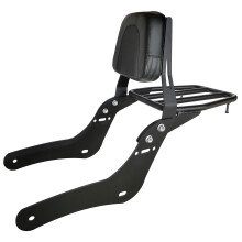 (Not the cheapmade)Backrest Sissy Bar With Luggage Rack And Comfortable Pad for Honda Rebel 500/300 2017
