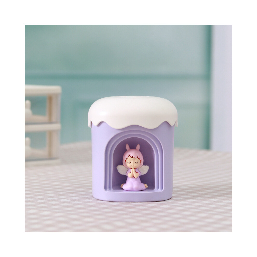 (Angel Purple) Onion Vase Angel Shaped Humidifier Night Light Usb Direct Sprayer Gift Plug-image-OPC-PHYXRKN-NEW