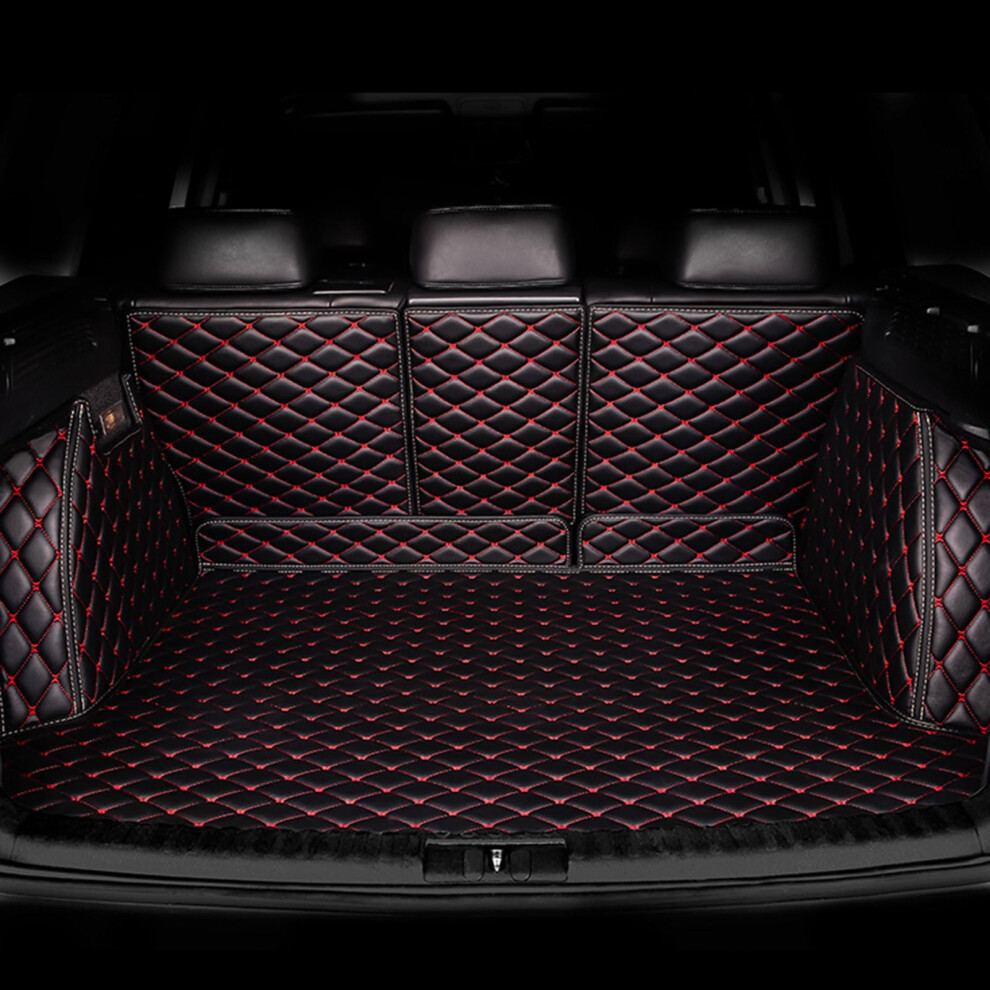 Car Cargo Liner For Jeep Compass 2017 (With Audio), Full Coverage Leather Trunk Mat 354398680628