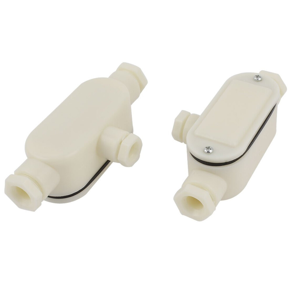 2 Pcs Plastic Junction Box Connectors & Adapters For Underwater Audio & Video Accessories Refï¼Iqs 354398681564