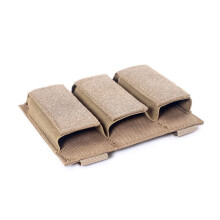 Tactical 9mm Triple Magazine Pouch Camouflage Cartridges Clip Carrier
