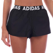 (24-26 UK, Black) Adidas Womens/Ladies Beach Shorts