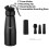 (Black) Whipped Professional Aluminum Cream Dispenser Cream Maker 500ml Kitchen Tools 1
