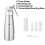 (Silver) Whipped Professional Aluminum Cream Dispenser Cream Maker 500ml Kitchen Tools 1
