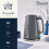 Swan Swan Electric Kettle Windsor Rapid Boil 1.7L Removable Limescale Filter Grey 2
