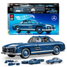 Mercedes-Benz 300 SL Modellbausatz, Maßstab 1:12, 1600 Teile