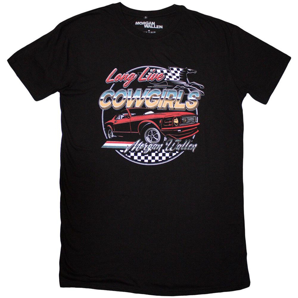 (XL, Black) Morgan Wallen Womens/Ladies Cowgirls Car T-Shirt Dress-image-OPC-PHYXZ56-NEW