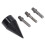 Firewood Log Splitter Drill, Wood Splitter Drill Bit, Efficient Firewood Log Splitter Bit Set with Ti Coating 1